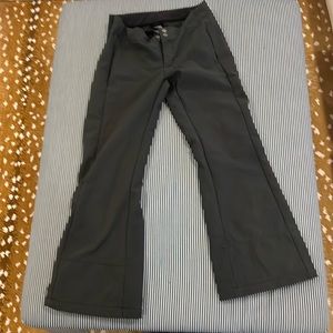 North face black ski pants women’s small